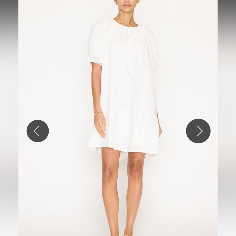 Brochu Walker Bree Dress 100% Linen Reversible - Picture 12 of 13